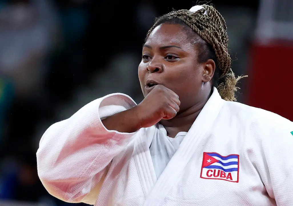 Fotograf&iacute;a de archivo de la judoca cubana Idalys Ortiz. EFE/EPA/RITCHIE B. TONGO