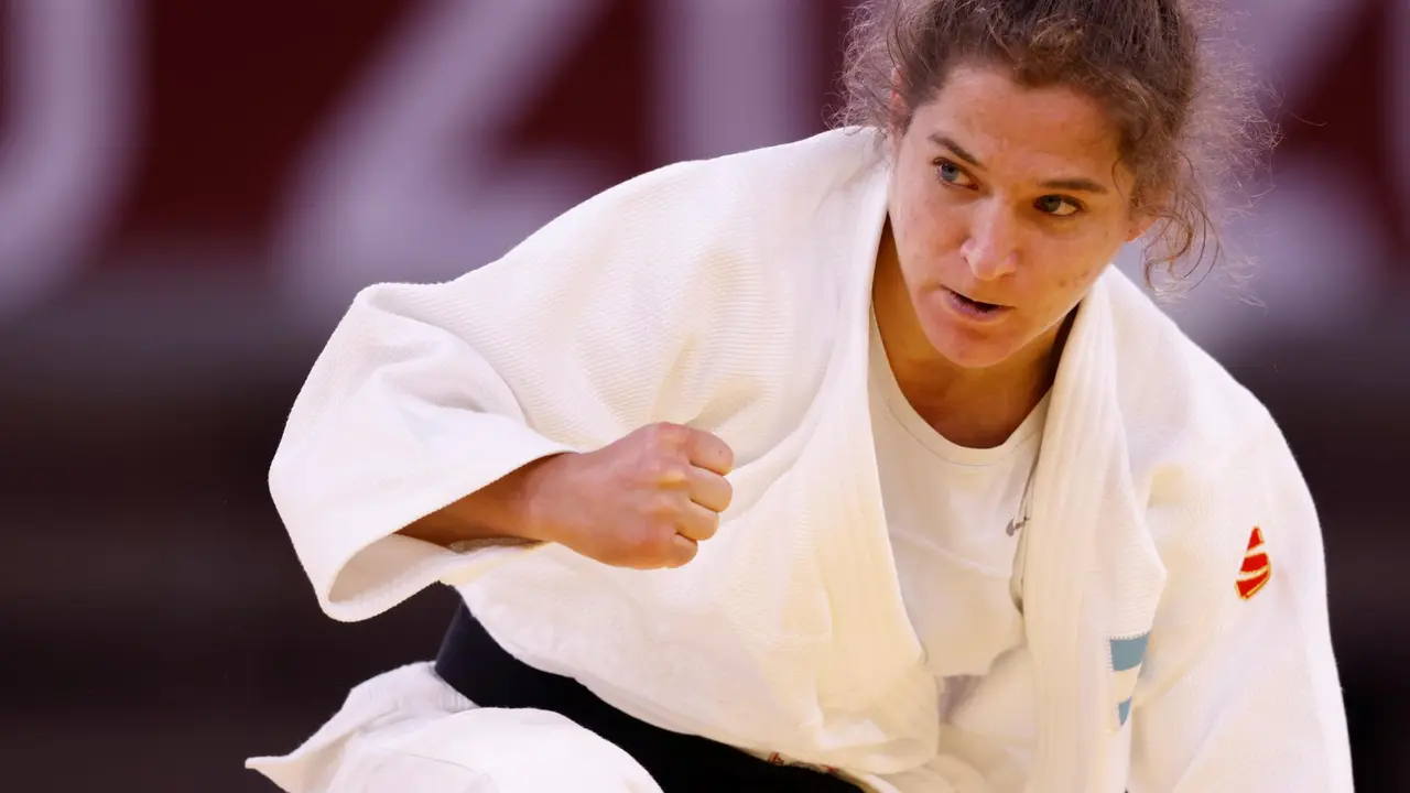 Fotograf&iacute;a de archivo de la judoca argentina Paula Pareto. EFE/ Juan Ignacio Roncoroni