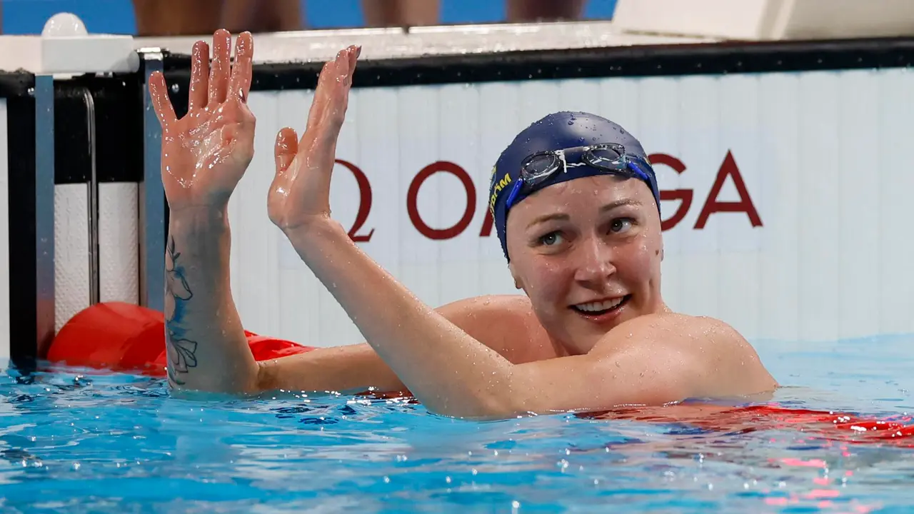 La nadadora sueca Sarah Sjostrom. EFE/EPA/MAST IRHAM