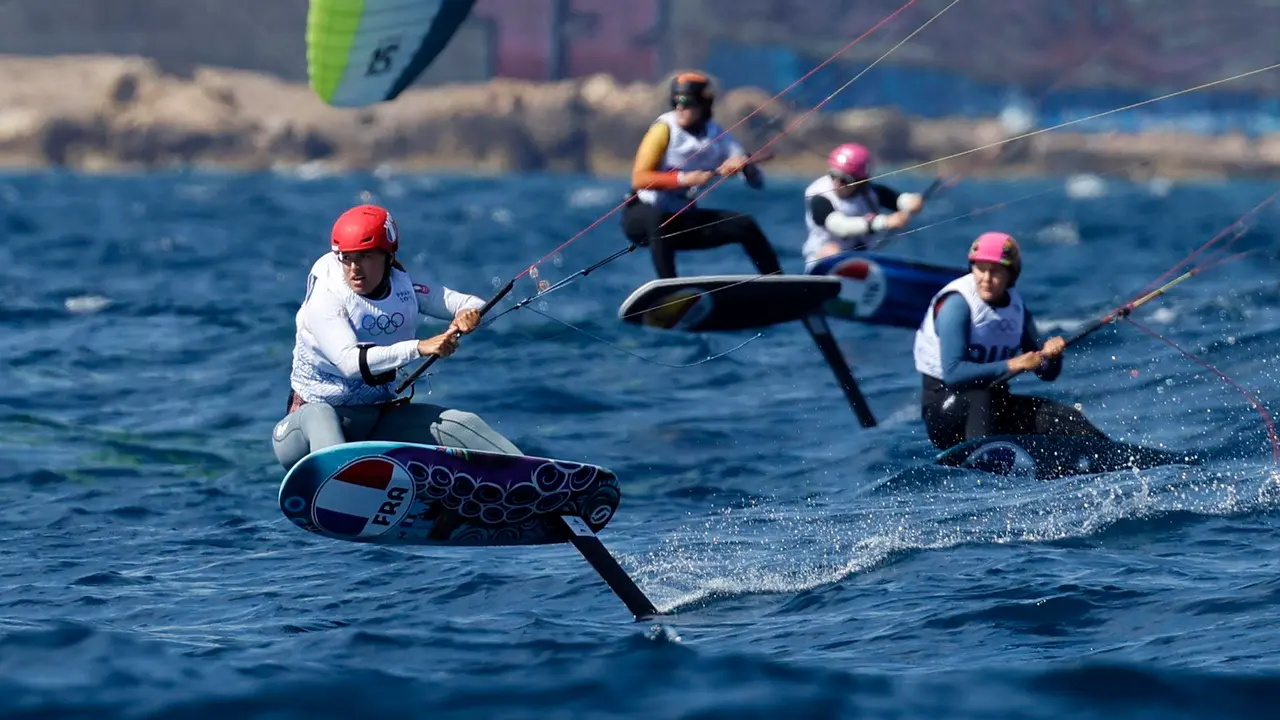 Formula Kite en Marsella, Francia. EFE/EPA/SEBASTIEN NOGIER